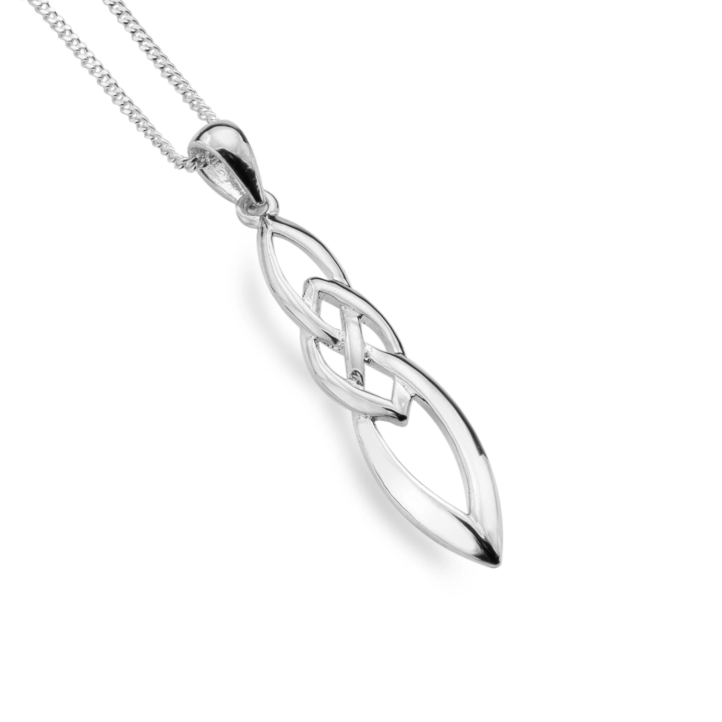 Silver Celtic Knot Pendant – CelticJewellery